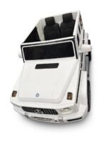 Kids G-Wagon Electric Ride-On Car JEEP 6688 Mercedes AMG Style - White