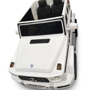 Kids G-Wagon Electric Ride-On Car JEEP 6688 Mercedes AMG Style - White