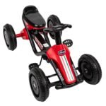 Kids Pedal Go-Kart 247 Chicago Style Ride-On Car - Red