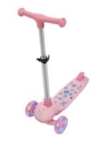 Disney Frozen Kick Scooter 3-Wheel Kids Elsa and Olaf - Pink - Image 2