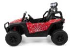 Kids 2-Seater UTV Buggy 903R Electric Spider Web - Red and Black - Image 2