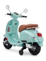 Kids Vespa-Style Motor Bike Scooter LB-946L Electric - Mint Green - Image 2