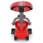 Kids Push Car with Canopy 129 Chicago Quick Coupe - Red - Image 3