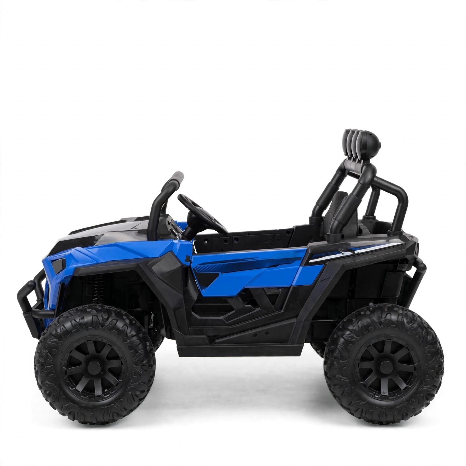 Kids Electric UTV Buggy - Blue and Black - image 2