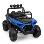 Kids Electric UTV Buggy 918R EVA Leather-Style 1000R - Blue and Black