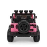 Kids Electric Jeep Wrangler Style 24V Barbie 2-Seater - Pink - Image 3