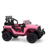 Kids Electric Jeep Wrangler Style 24V Barbie 2-Seater - Pink - Image 2