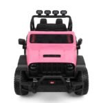 Kids Electric Jeep Wrangler Style 24V Barbie 2-Seater - Pink