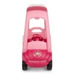 Kids Princess Push Car LB-786 Coupe with Handle - Pink Heart Design - Image 3