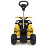 Kids ATV Pedal Car ZN991 Spider Sport with Push Handle - Yellow and Black - Image 2