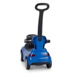 Kids Mercedes-Benz Push Car LB-3288H with Handle - Blue - Image 3