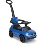 Kids Mercedes-Benz Push Car LB-3288H with Handle - Blue