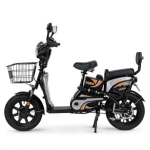 Kids Electric Bike Scooter 08055 HJE BIKE V3A Winner - Black and Red