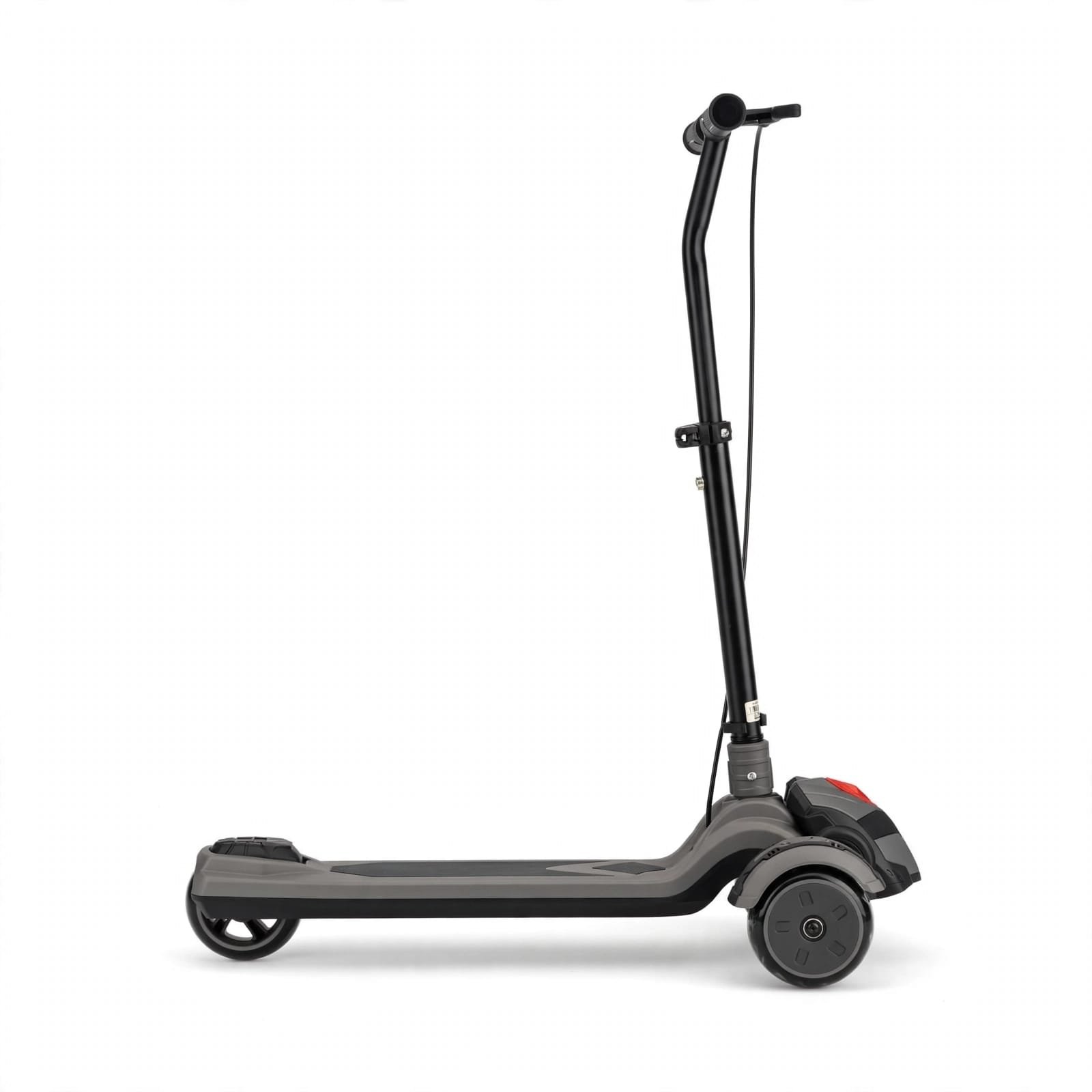 Kids 3-Wheel Kick Scooter - Grey and Black - image 2