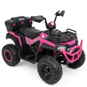 Kids Quad Bike ATV LB-404E - Pink and Black