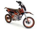 Kugoo 125cc Dirt Bike XB 125 Petrol - Orange and Black - Image 3