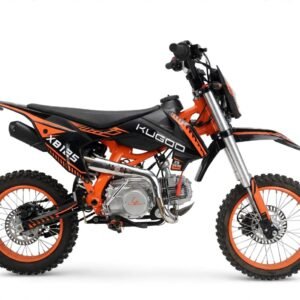 Kugoo 125cc Dirt Bike XB 125 Petrol - Orange and Black
