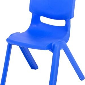 Kids Medium Chair Blue Plastic Chair for Kids