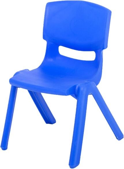 Kids Medium Chair Blue Plastic Chair for Kids