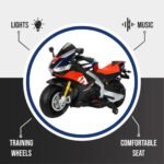 Aprilia Kids Motor Bike 24V Licensed Electric Ride On Bike - Image 3