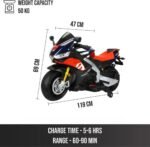 Aprilia Kids Motor Bike 24V Licensed Electric Ride On Bike - Image 5