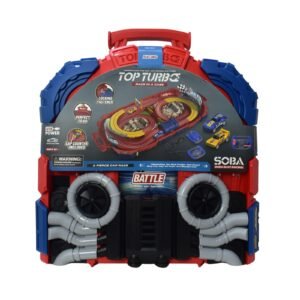 Top Tunnel Racing Track Set A66-6A - Race In A Container Portable Track