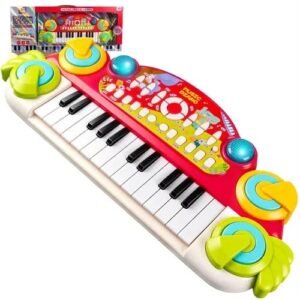 Music Piano Keyboard Set 668-14 - Electronic Keyboard with DJ Disc