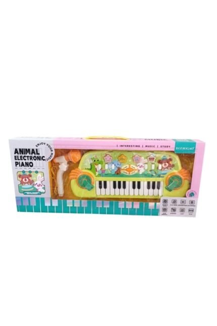 Keyboard Set 808-16A - Avocado Keyboard with Microphone - Kids