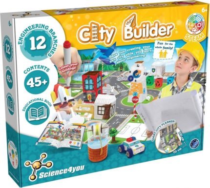 City Builder Science4You - 12 Engineering Branches 45+ Contents Educational