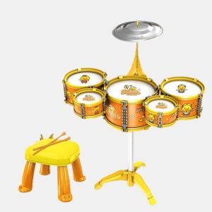 DX100-3 Drum Set - Duck Music Kids Drum Kit 3 Drums Rhythm Beat