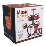Jazz Drum Set 6626A-2-HZ4 - Professional Kids Jazz Drum Bass Pedal Cymbal